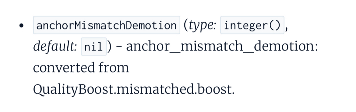 Anchor Mismatch Demotion