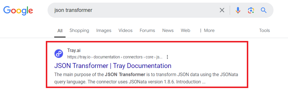 json